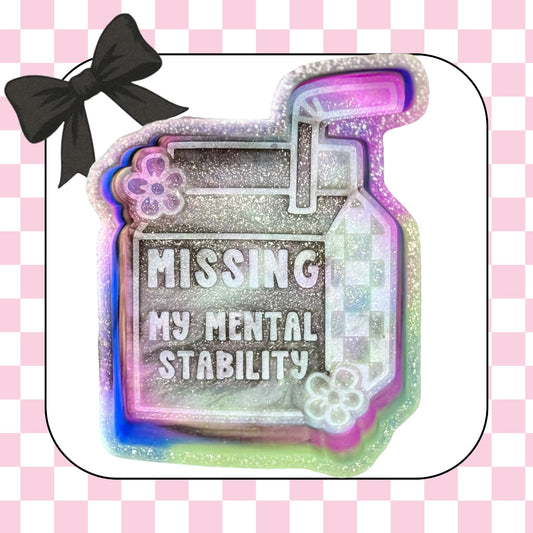 Missing my mental stability juice box
