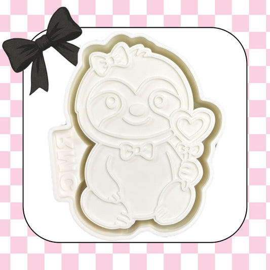 Sloth with heart sucker