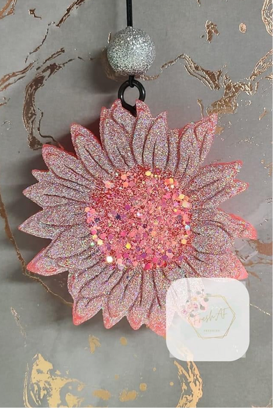 Sunflower Vent Clip