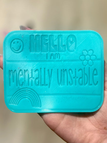 HELLO I AM, choose your insert/s- read description