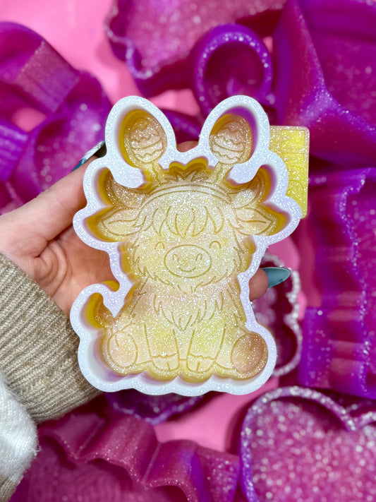 Highland with Easter egg headband