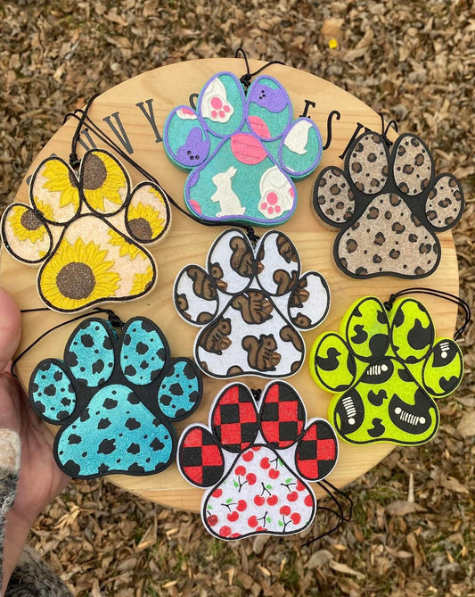 DOG PAWS- choose your insert/s READ DESCRIPTION