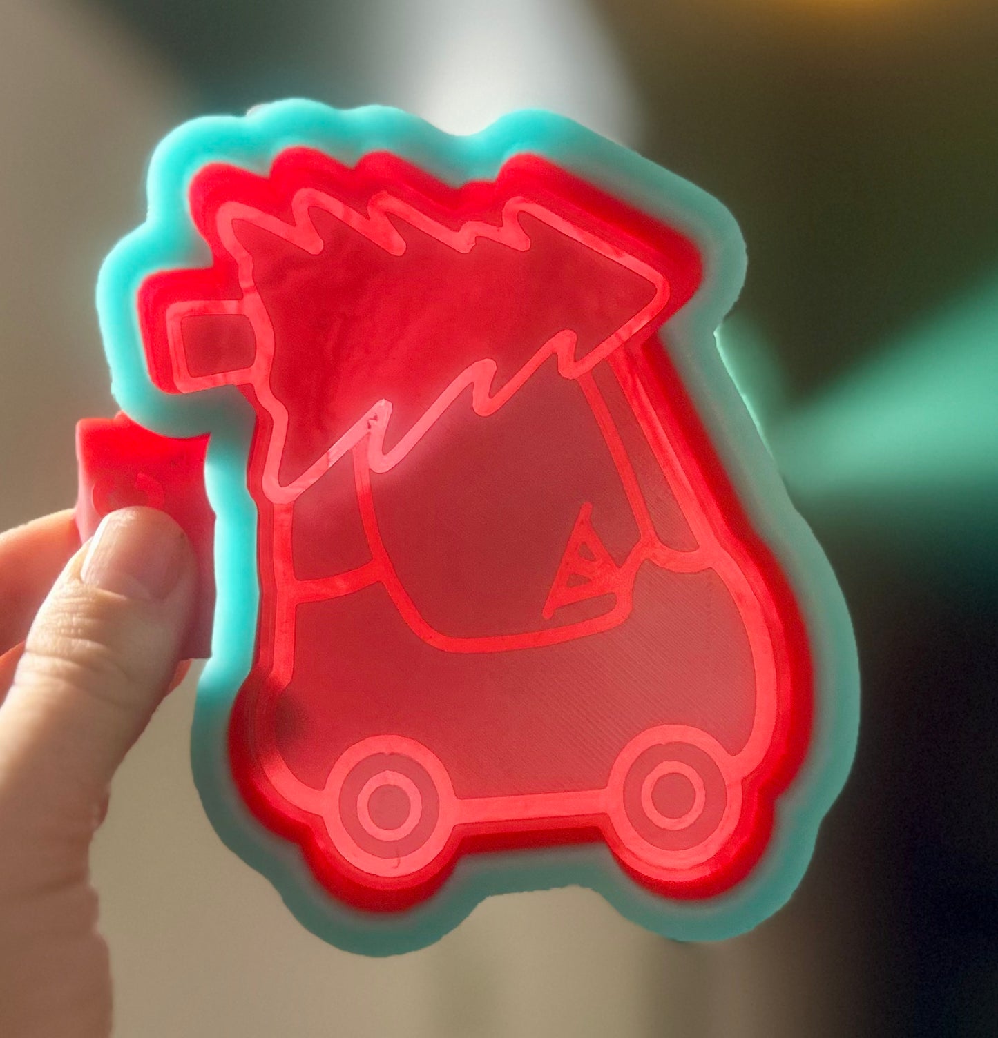 Christmas toy car