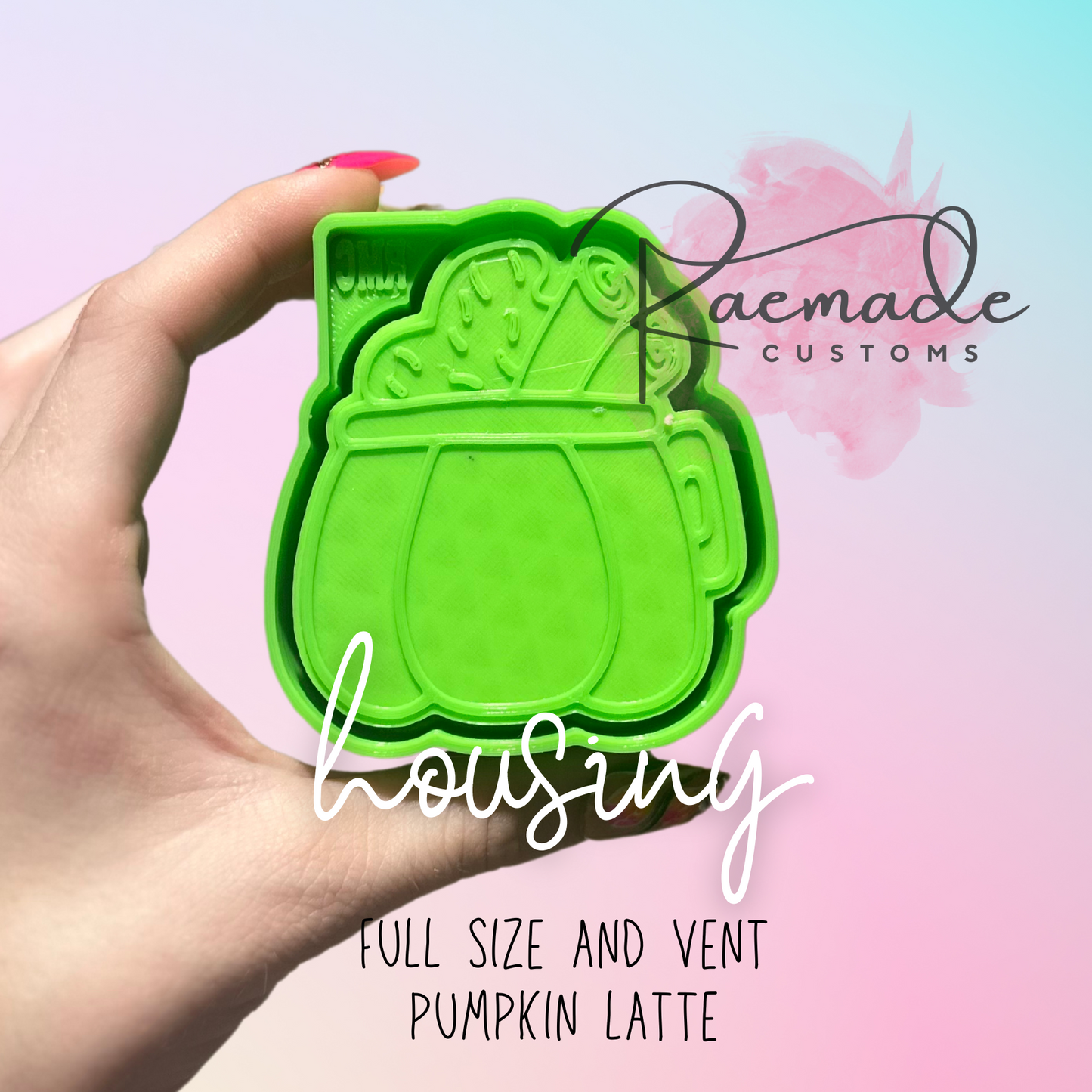 Pumpkin latte vent clip