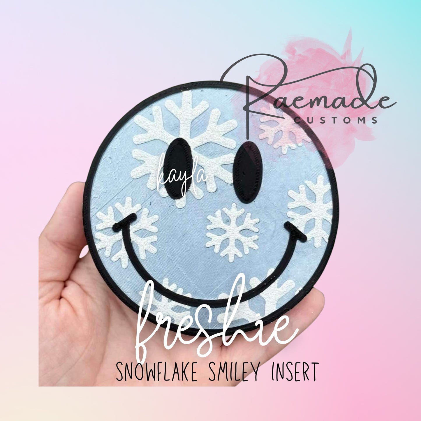 Smiley circle designs- choose your insert/s- READ DESCRIPTION