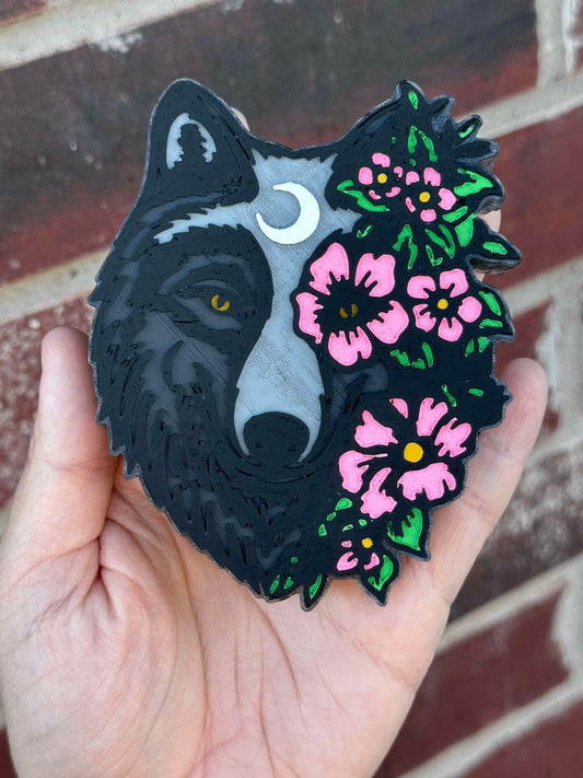 Floral wolf