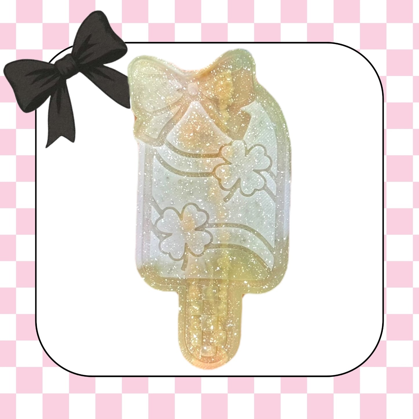 Popsicle with bow designs- choose your insert/s- READ DESCRIPTION
