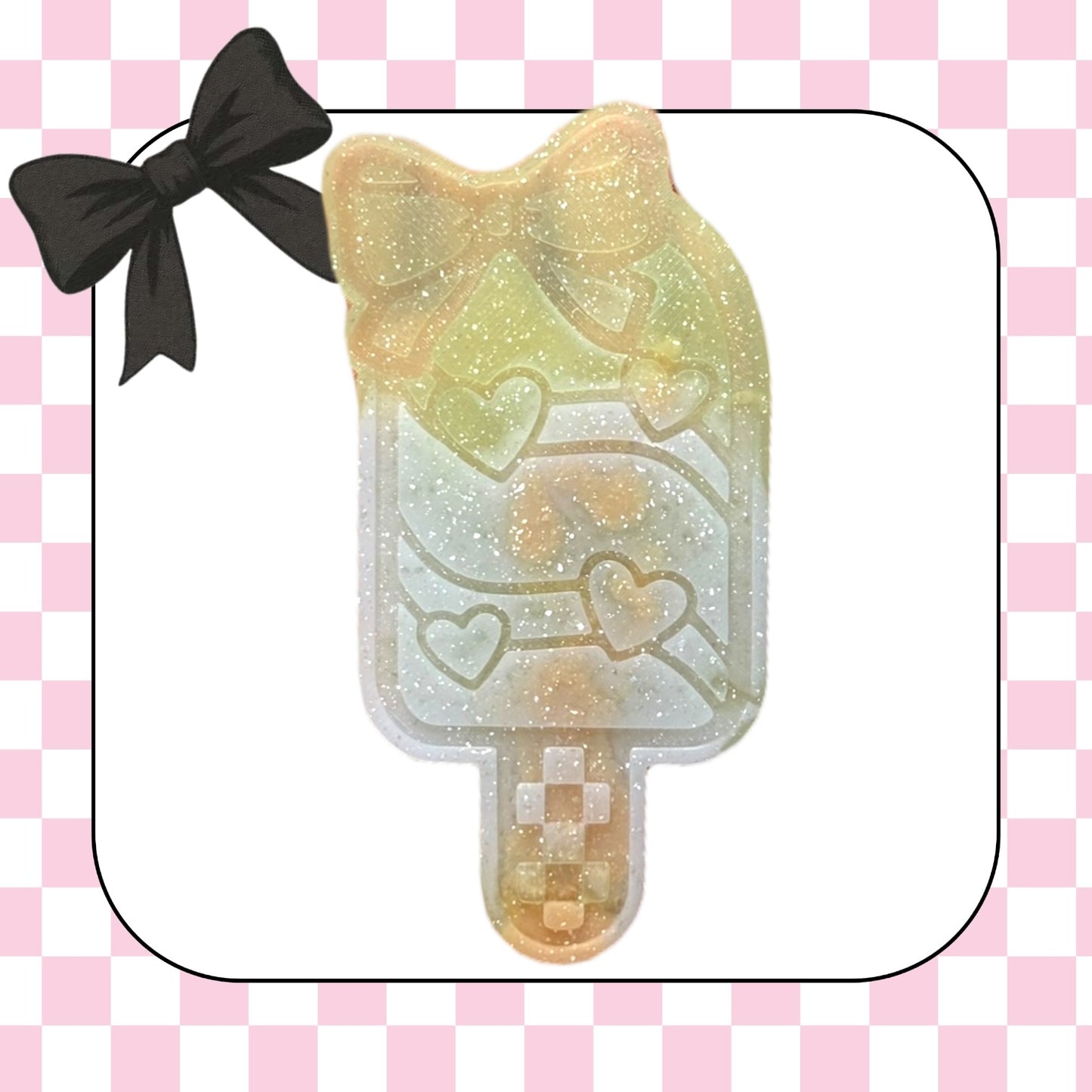 Popsicle with bow designs- choose your insert/s- READ DESCRIPTION