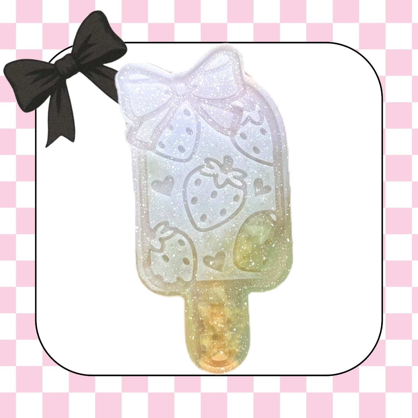 Popsicle with bow designs- choose your insert/s- READ DESCRIPTION
