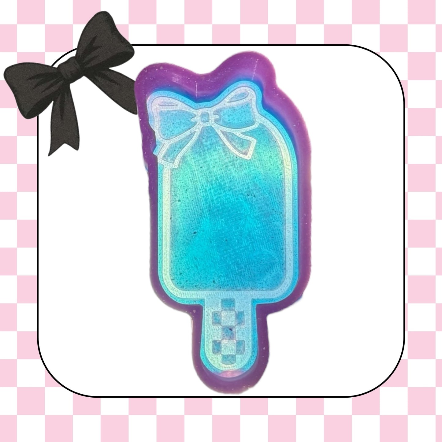 Popsicle with bow designs- choose your insert/s- READ DESCRIPTION