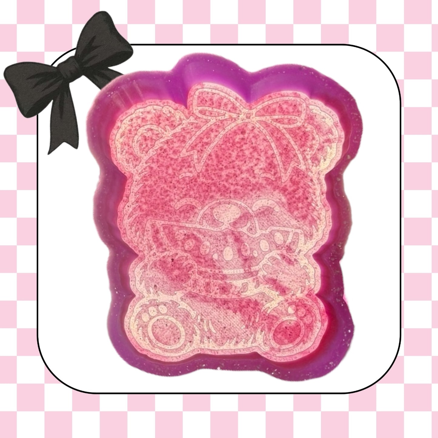 Bear eating watermelon