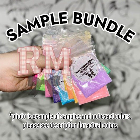 Metallic Glitter Collection Sample Bundle