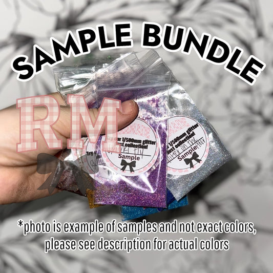 Holographic Glitter Collection Sample Bundle