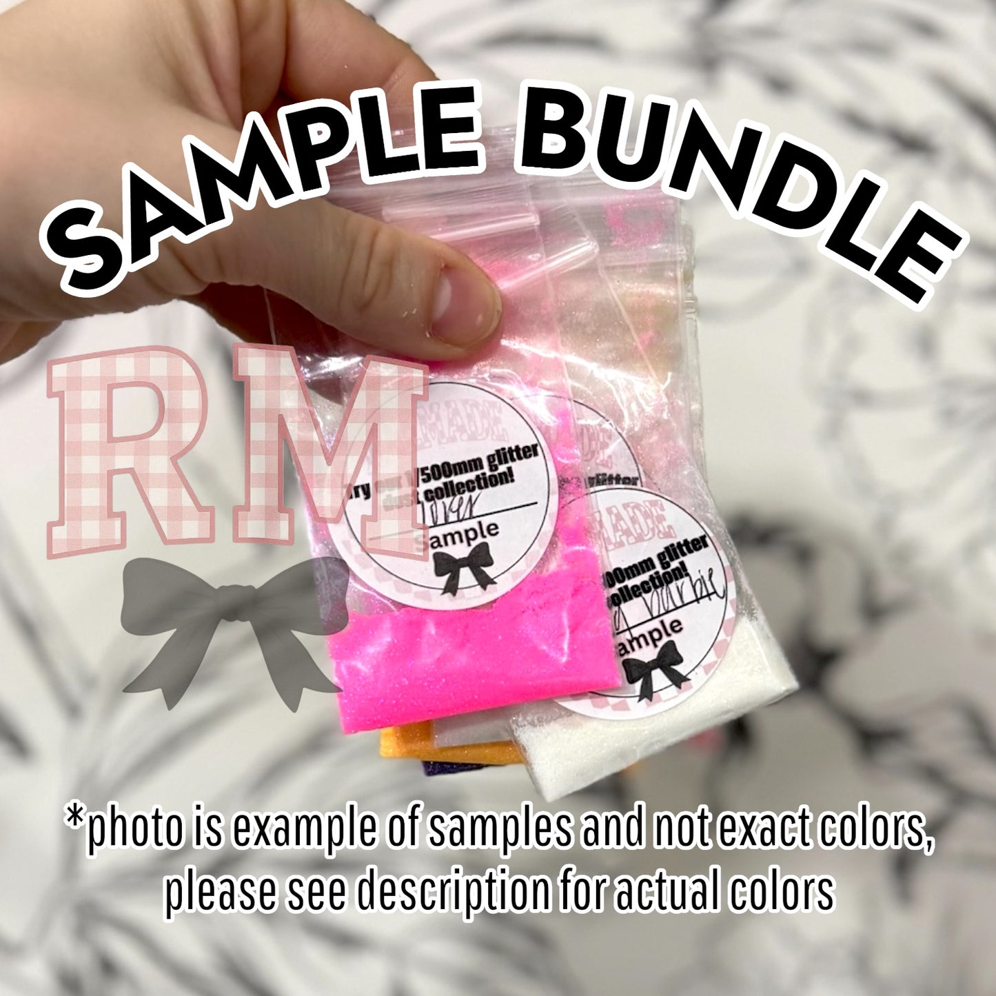 Iridescent Glitter Collection Sample Bundle