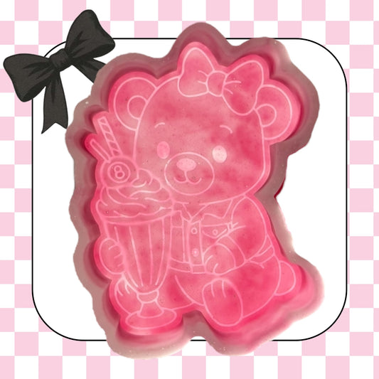 Bear with 8ball milkshake