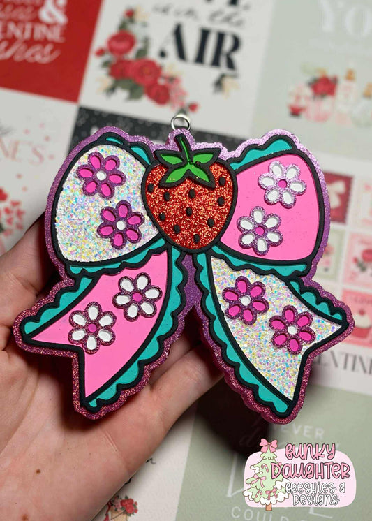 Strawberry bow