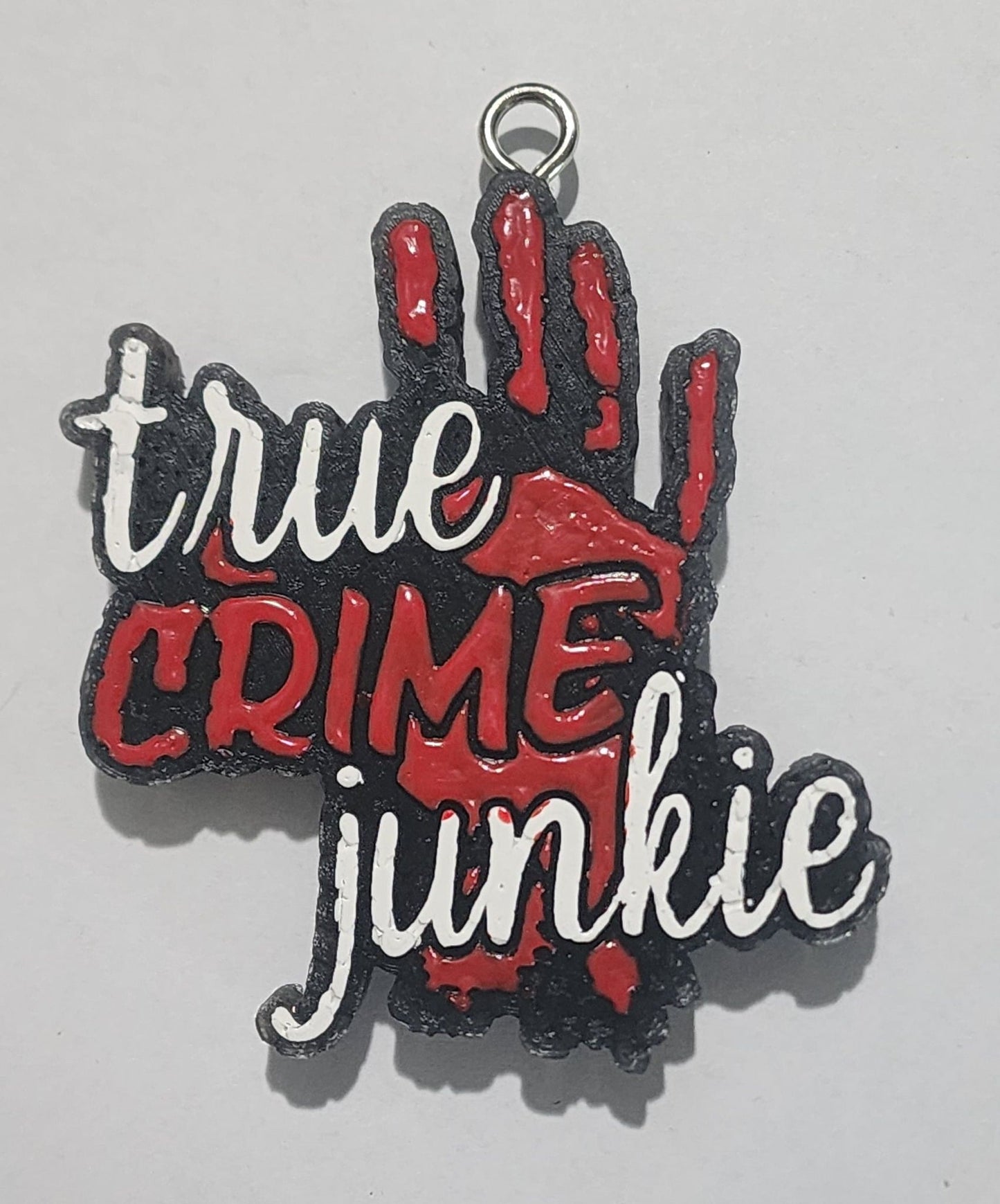 True Crime inspired Handprint
