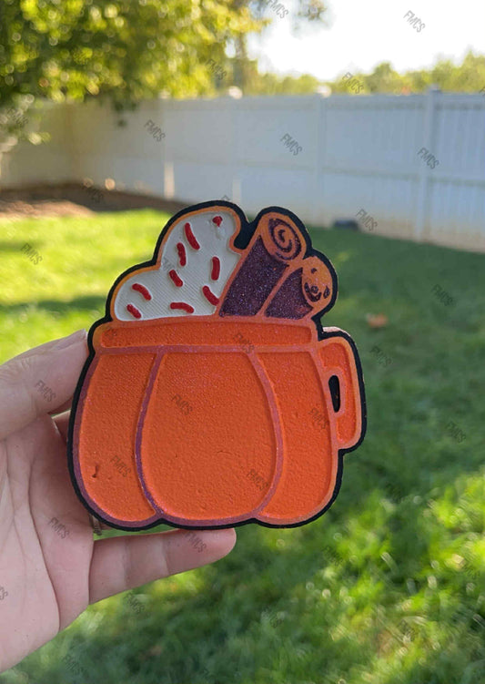 Pumpkin latte vent clip