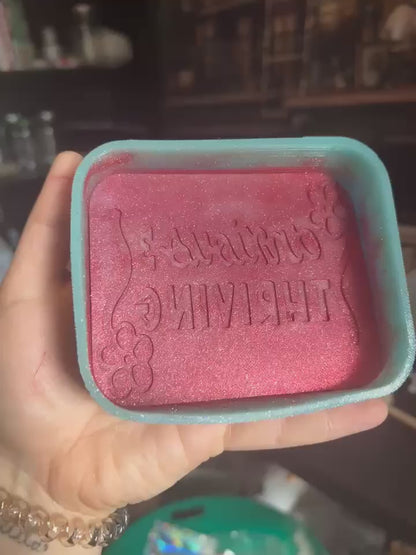 It was Maroon Glitter Dust