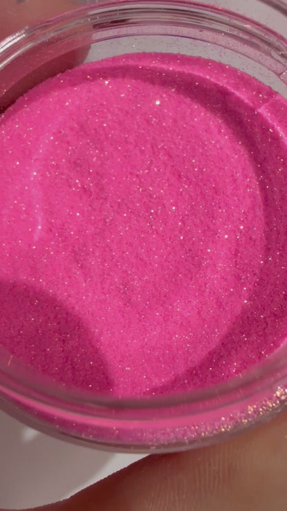 Flamingo Pink Glitter Dust