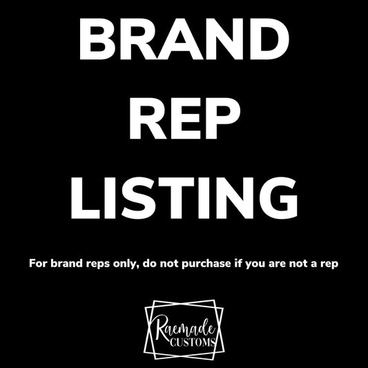 Brand rep listing