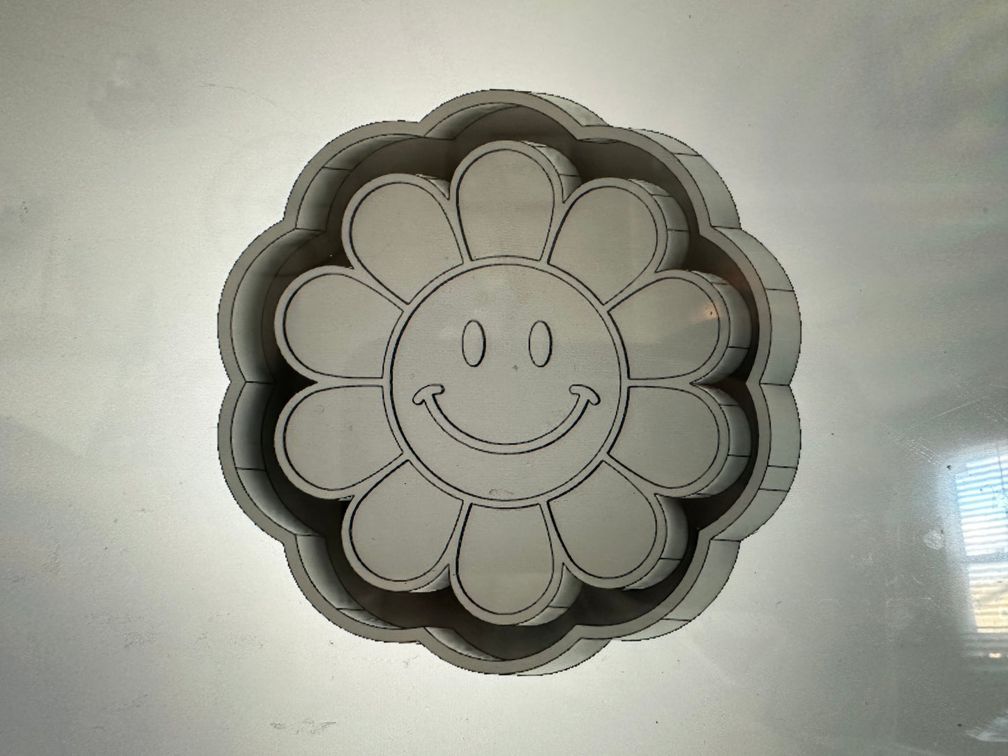 Smiley Flower Vent Clip