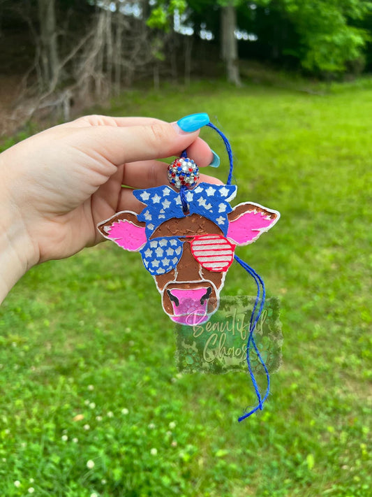 Patriotic Cow