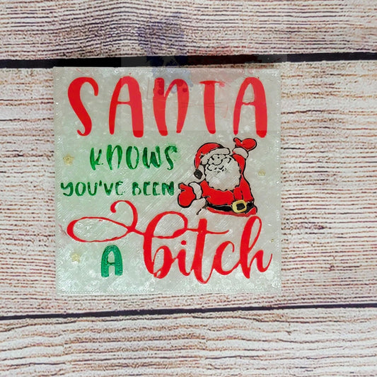 Santa knows you’ve been a bitch